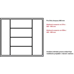 Credenza BORNEO / Bianco