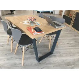 Gambe da tavolo KALABRIA U Nere / Coppia