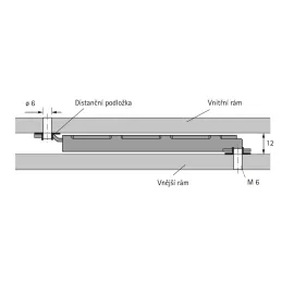 Raccordo di regolazione per rete del letto RASTOMAT / 10 posizioni