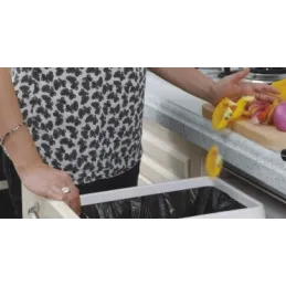 Cestino estraibile INTERBIN 600 / Grigio