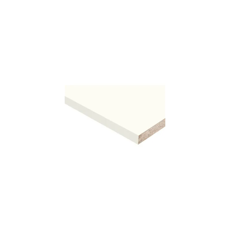 Piano di lavoro Alpská Biela SUPER MAT 16 mm (Bordo ABS dritto) U1100/PT