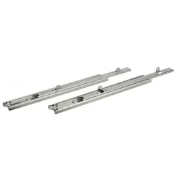 Guida per cassetti con cuscinetti da 45 mm STANDARDIA, montaggio inferiore / Senza ammortizzazione