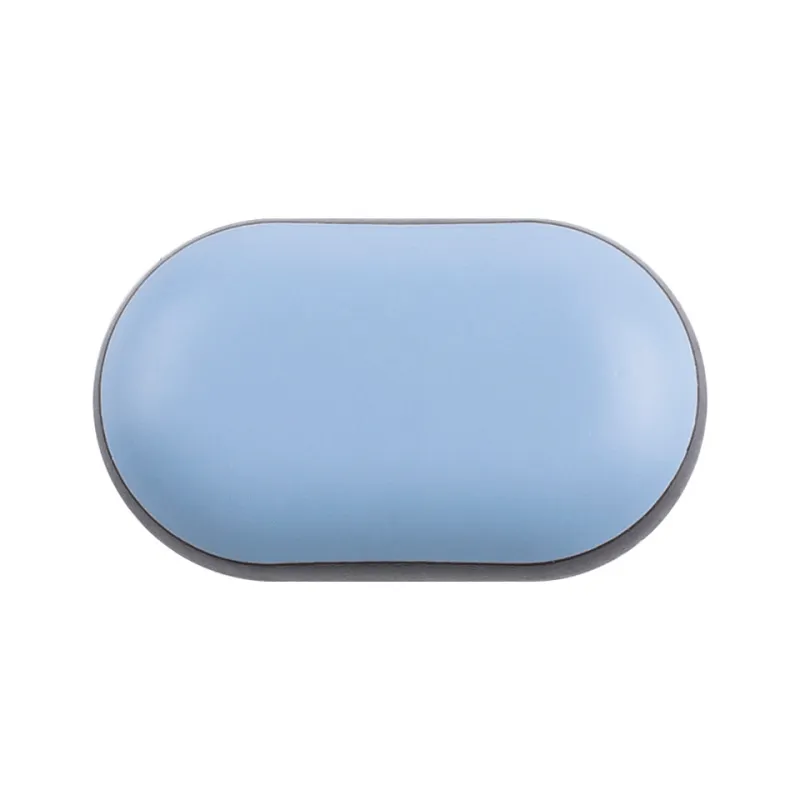 Scivolo adesivo ovale in teflon, grigio / 10 pezzi