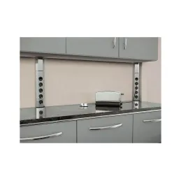 Multipresa da incasso Bachmann Casia 4x 230V / Acciaio inox