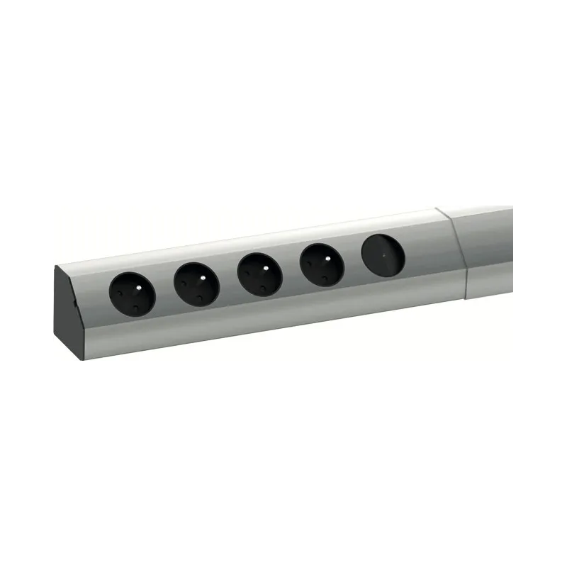 Multipresa da incasso Bachmann Casia 4x 230V / Acciaio inox