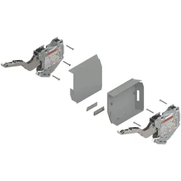 Meccanismo basculante HK-S grigio / SET