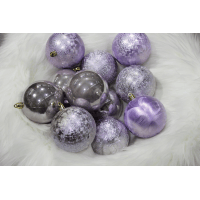 Palline di Natale in plastica